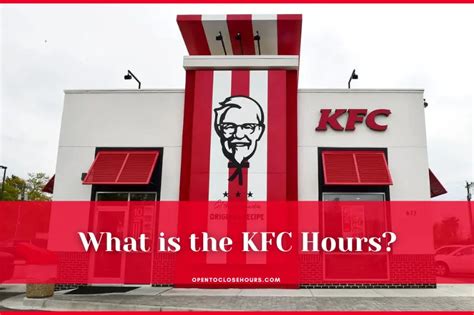 2)Weekends (Saturday and Sunday): On weekends, KFC outlets generally open at the same time, around 10:00 AM, and close between 10:00 PM and 11:00 PM. 3)24-Hour Outlets: Some KFC outlets in major cities or high-traffic areas operate 24/7, allowing customers to satisfy their KFC cravings at any time of the day or night. 4)Public …